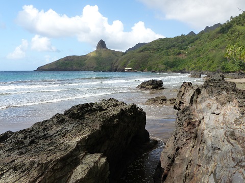 Our picnic spot on north Hiva Oa May 2015